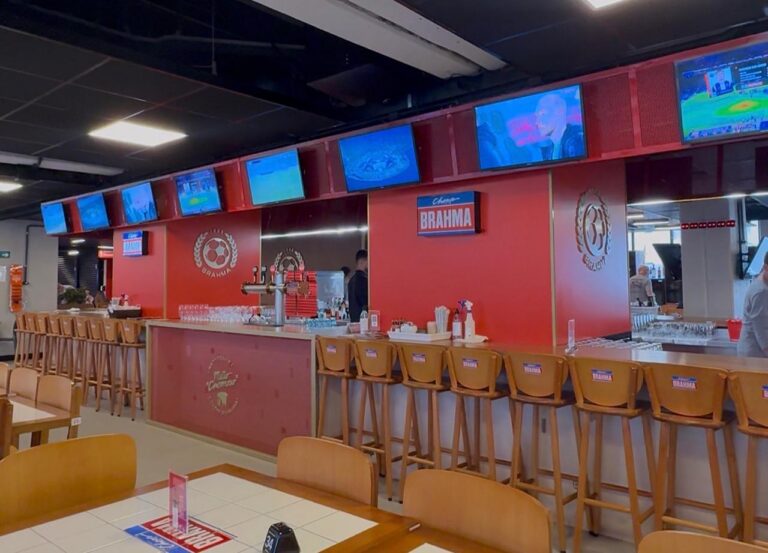 choperia arena brahma transmissão