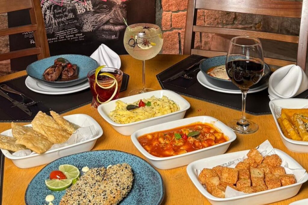 ópera arte jantar ópera de arame